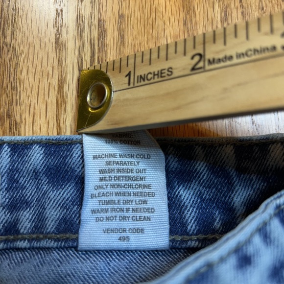 Akademiks Jeanius Distressed Paint Splatter Men's 30X32 Denim Jeans Straight Leg - Picture 5 of 11